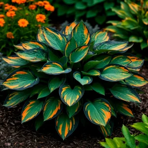 Хоста Бархатный Полог купить по цене от 560р. в интернет-магазине «Посадика» с доставкой почтой в в Котельниковое и по всей России – [изображение №1].