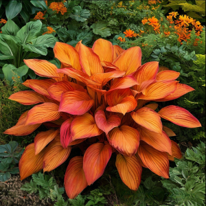 Хоста Солнечный Нектар купить по цене от 605р. в интернет-магазине «Посадика» с доставкой почтой в в Котельниковое и по всей России – [изображение №1].